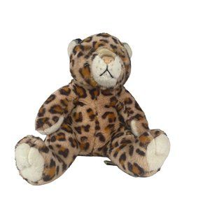 The Bear Mill 14" Leopard Plush Animal Print Big Cat Stuffed Animal